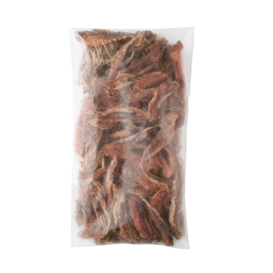 Ailes de poulet séchées 300 g – friandises naturelles pour chien, riches en protéines et calcium, croquantes et idéales pour la mastication et la santé dentaire.