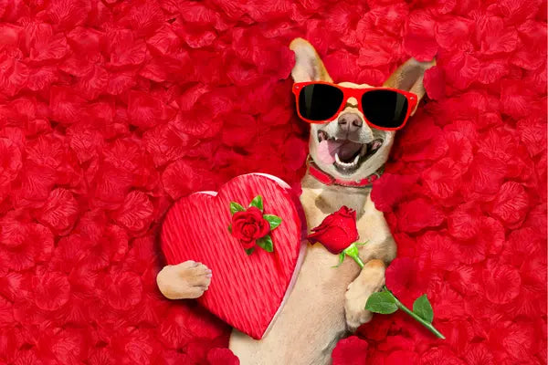 Saint-Valentin 2026 : l’amour se partage aussi avec votre chien - PapattesBox