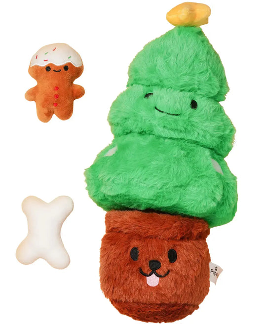 PapattesBox Toutou - Sapin souriant édition limitée Noël 2025 - PapattesBox